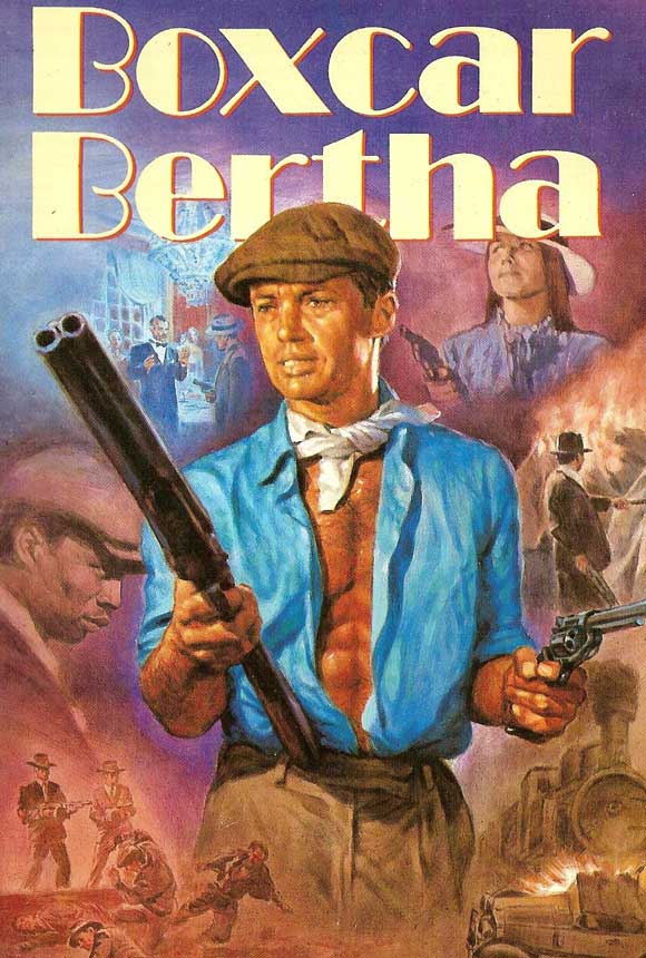 Boxcar Bertha Movie Poster Print featuring iconic imagery from the film.
