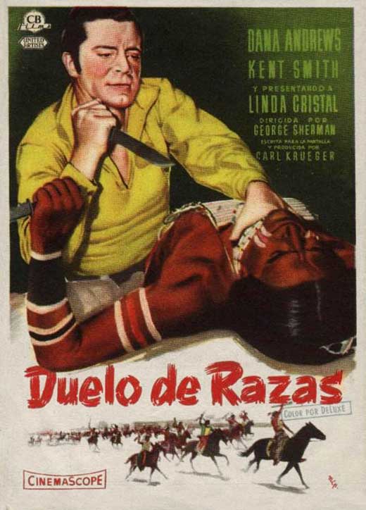 Comanche movie poster print showcasing dramatic film art.