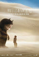 Where the Wild Things Are movie poster print featuring whimsical art.