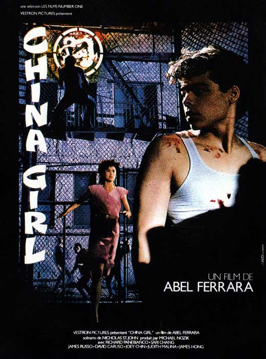 China Girl Movie Poster Print showcasing classic film art.
