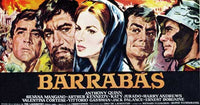Barabbas Movie Poster Print showcasing classic film artwork.