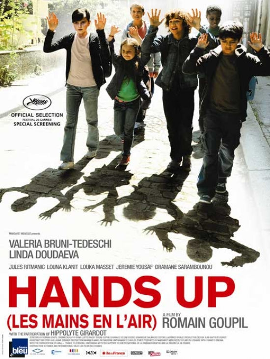 Hands Up Movie Poster showcasing cinematic excitement and drama.