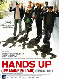 Hands Up Movie Poster showcasing cinematic excitement and drama.