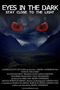 Eyes in the Dark Movie Poster - Classic horror art print.