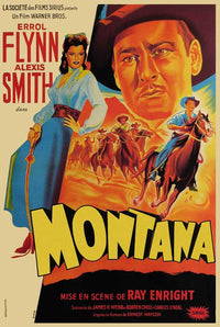 Montana Movie Poster Print showcasing stunning landscapes and outdoor charm.