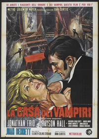 House of Dark Shadows movie poster print showcasing classic horror imagery.