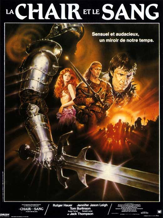 Flesh and Blood Movie Poster Print showcasing cinematic art.