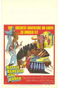 Battle Beneath the Earth Movie Poster Print featuring vibrant imagery and action.