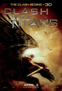 Clash of the Titans Movie Poster Print showcasing epic mythology.