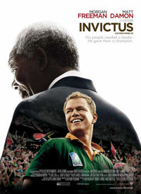 Invictus Movie Poster Print featuring powerful imagery and inspiring themes.