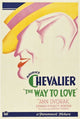 The Way to Love Movie Poster Print showcasing romantic imagery.
