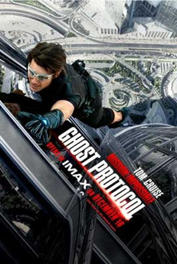 Mission Impossible Ghost Protocol Movie Poster Print