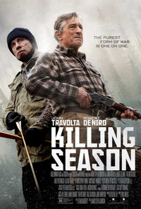 Killing Season Movie Poster Print featuring dramatic visuals from the film.