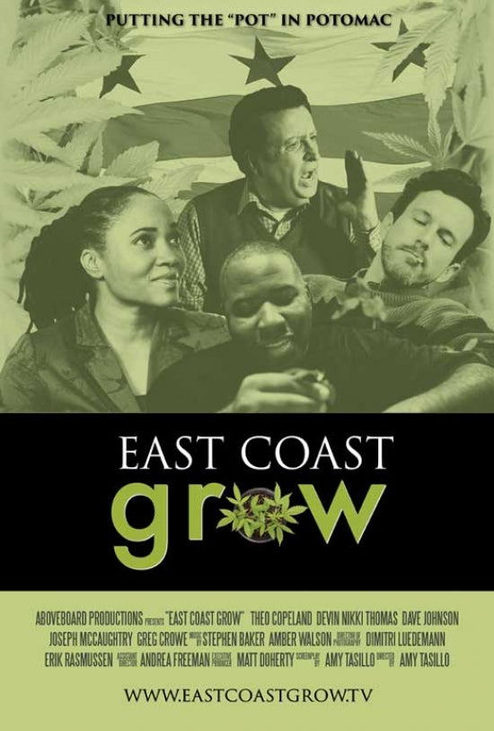East Coast Grow Movie Poster Print showcasing vibrant artwork