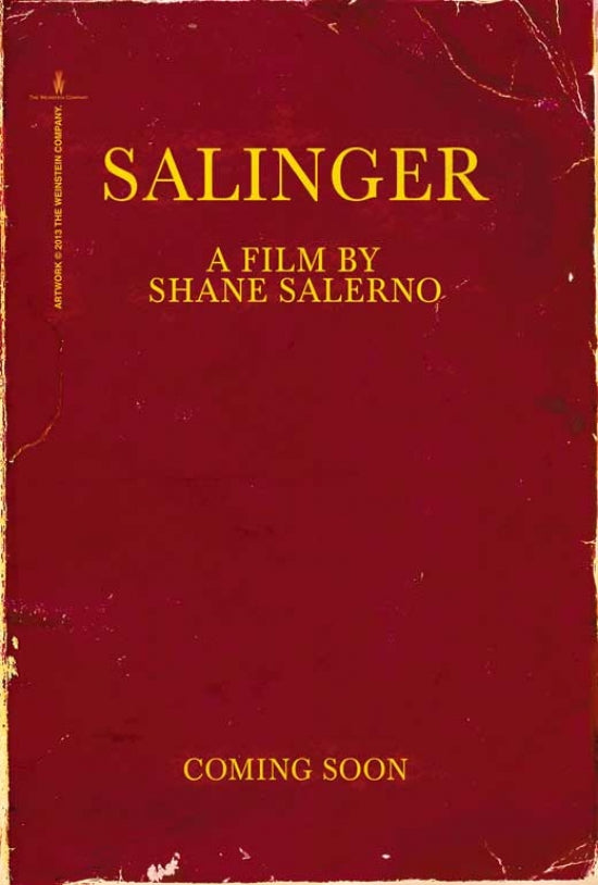 Salinger Movie Poster Print showcasing literary themes.