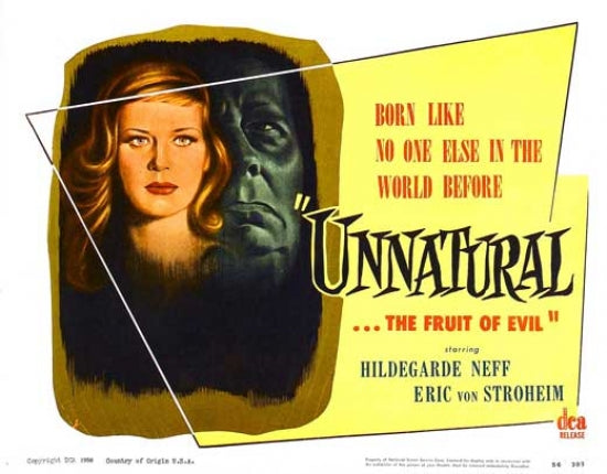 Alraune Movie Poster featuring classic cinematic artwork.