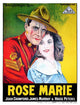 Rose-Marie Movie Poster Print featuring classic cinematic imagery.