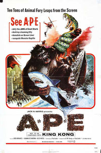 A*P*E* movie poster print showcasing vibrant colors and cinematic imagery.