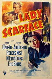 Lady Scarface Movie Poster Print showcasing classic cinema artwork.