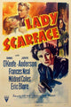 Lady Scarface Movie Poster Print showcasing classic cinema artwork.
