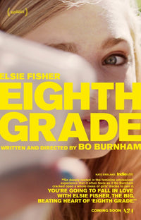 Eighth Grade Movie Poster Print featuring a coming-of-age theme.