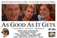As Good As It Gets Movie Poster Print featuring classic film artwork.