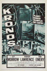 Kronos Movie Poster Print showcasing classic sci-fi film art.
