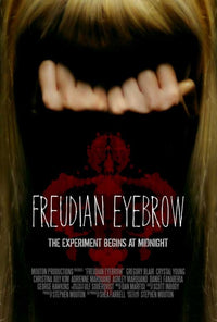 Freudian Eyebrow Movie Poster Print showcasing unique psychological art.