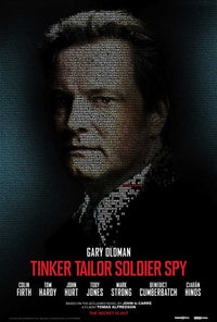 Tinker Tailor Soldier Spy Movie Poster Print showcasing espionage themes.