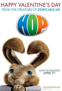 Hop Movie Poster Print featuring vibrant characters and scenes