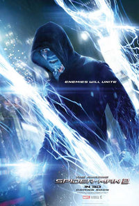 The Amazing Spider-Man 2 Movie Poster Print featuring vibrant colors and dynamic imagery.