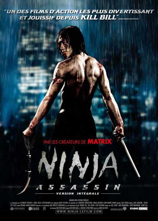 Ninja Assassin Movie Poster Print showcasing intense action.