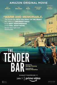 The Tender Bar Movie Poster Print showcasing vibrant imagery and cinematic themes.
