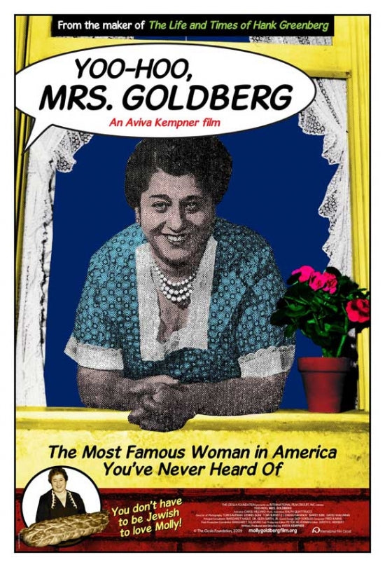 Yoo-Hoo, Mrs. Goldberg Movie Poster featuring classic cinema artwork.