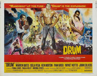 Drum Movie Poster Print showcasing vibrant colors and dynamic design.