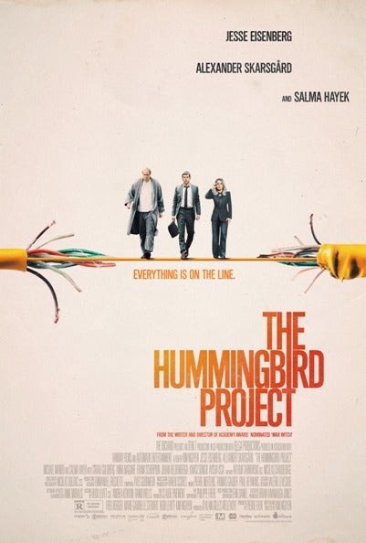 The Hummingbird Project Movie Poster Print showcasing vibrant colors and cinematic design.
