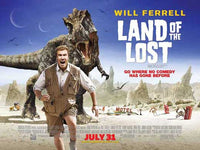 Land of the Lost Movie Poster Print featuring vibrant adventure visuals.