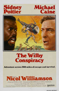 The Wilby Conspiracy Movie Poster Print showcasing vibrant colors and bold graphics.
