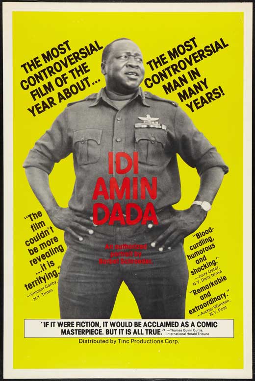 General Idi Amin Dada A Self Portrait Movie Poster Print