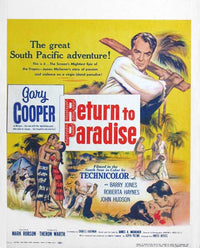 Return to Paradise Movie Poster Print showcasing vibrant colors and captivating design.
