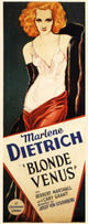 Blonde Venus Movie Poster Print showcasing vintage film aesthetics