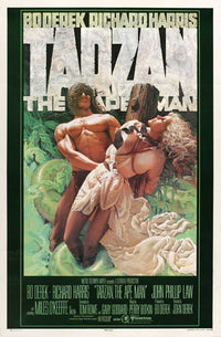 Tarzan the Ape Man Movie Poster Print showcasing adventure and nostalgia.