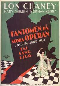 The Phantom of the Opera Movie Poster Print, featuring dramatic imagery.