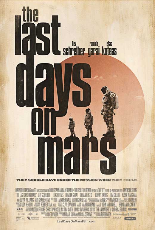 The Last Days on Mars Movie Poster Print showcasing thrilling sci-fi visuals.