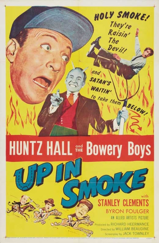 Up in Smoke Movie Poster Print showcasing vibrant colors and iconic scenes.