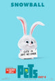 The Secret Life of Pets Movie Poster Print featuring animated characters.