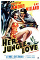 Her Jungle Love Movie Poster Print featuring classic cinema art.