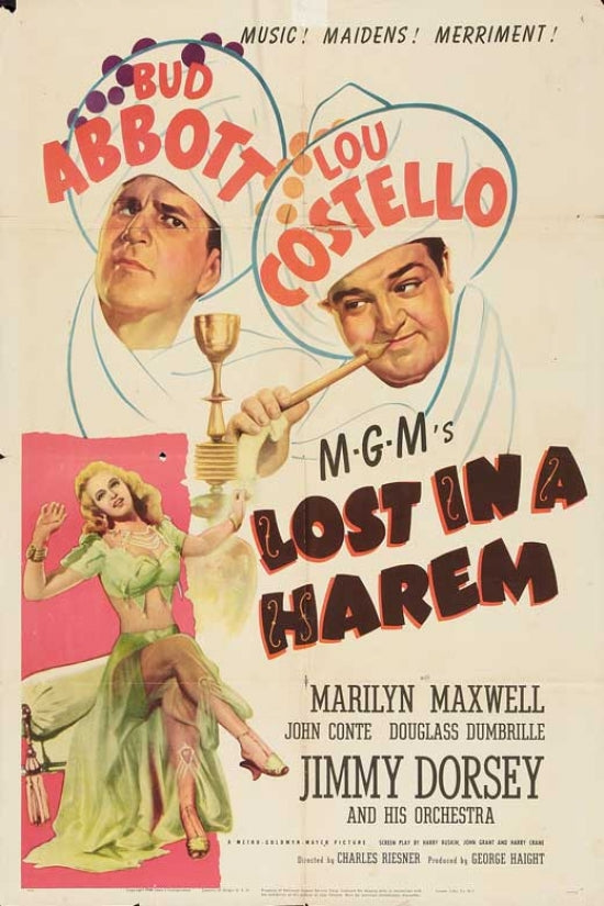 Lost in a Harem Movie Poster Print showcasing cinematic art.