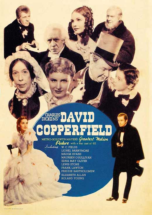 David Copperfield Movie Poster Print showcasing magical illusions.