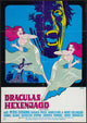 Twins of Evil Movie Poster Print featuring classic horror imagery.